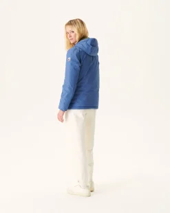 Donzen Jassen & Jacks-JOTT Doudoune Reversible A Capuche Bleu Jeans/Army Vienne 1400 Blue Jeans/Army