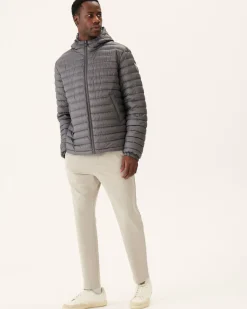 Donzen Jassen & Jacks-JOTT Doudoune Reversible A Capuche Monogram Anthra/Anthra Bergen 5040 Monogram Anthra/Anthra
