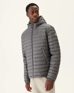 Donzen Jassen & Jacks-JOTT Doudoune Reversible A Capuche Monogram Anthra/Anthra Bergen 5040 Monogram Anthra/Anthra