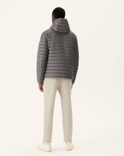 Donzen Jassen & Jacks-JOTT Doudoune Reversible A Capuche Monogram Anthra/Anthra Bergen 5040 Monogram Anthra/Anthra