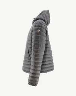 Donzen Jassen & Jacks-JOTT Doudoune Reversible A Capuche Monogram Anthra/Anthra Bergen 5040 Monogram Anthra/Anthra