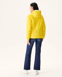 Donzen Jassen & Jacks-JOTT Doudoune Reversible A Capuche Ultralight Citron/Ecru Kara 6311 Lemon/Off-White