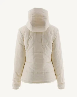 Donzen Jassen & Jacks-JOTT Doudoune Reversible A Capuche Ultralight Citron/Ecru Kara 6311 Lemon/Off-White
