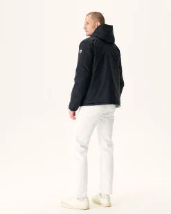 Donzen Jassen & Jacks-JOTT Doudoune Reversible A Capuche Noir/Gris Clair Bergen 9902 Black/Soft Grey