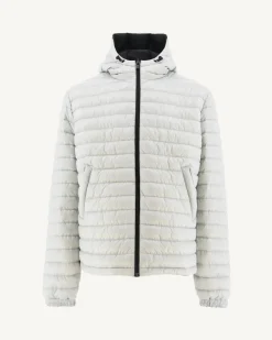Donzen Jassen & Jacks-JOTT Doudoune Reversible A Capuche Noir/Gris Clair Bergen 9902 Black/Soft Grey