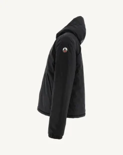 Donzen Jassen & Jacks-JOTT Doudoune Reversible A Capuche Noir/Gris Clair Bergen 9902 Black/Soft Grey
