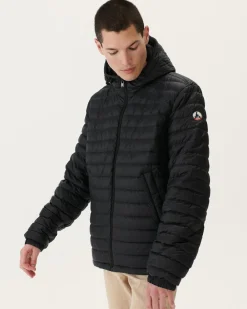 Donzen Jassen & Jacks-JOTT Doudoune Reversible A Capuche Noir Bergen 999 Noir