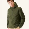 Donzen Jassen & Jacks-JOTT Doudoune Reversible A Capuche Army/Kaki Clair Bergen 2550 Army/Bush