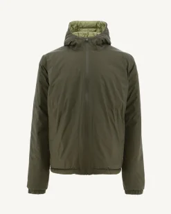 Donzen Jassen & Jacks-JOTT Doudoune Reversible A Capuche Army/Kaki Clair Bergen 2550 Army/Bush