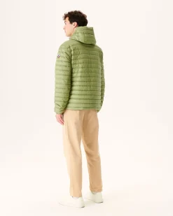 Donzen Jassen & Jacks-JOTT Doudoune Reversible A Capuche Army/Kaki Clair Bergen 2550 Army/Bush