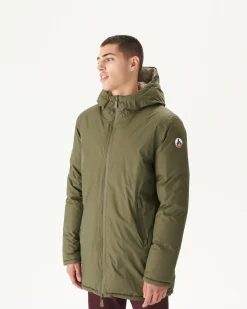 Donzen Jassen & Jacks-JOTT Doudoune Reversible A Capuche Grand Froid Army/Beige Toronto 852 Army/Beige