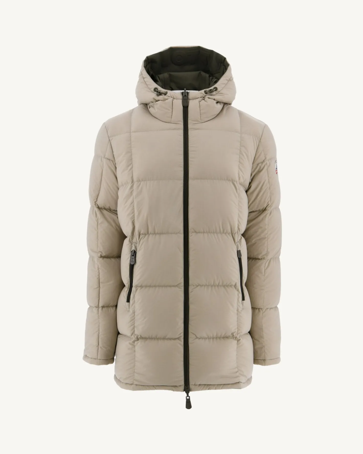 Donzen Jassen & Jacks-JOTT Doudoune Reversible A Capuche Grand Froid Army/Beige Toronto 852 Army/Beige