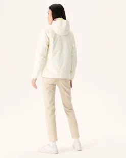Donzen Jassen & Jacks-JOTT Doudoune Reversible A Capuche Ultralight Ecru/Bohemian Bleu Kara 8953 Off-White/Bohemian Blue