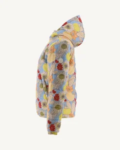 Donzen Jassen & Jacks-JOTT Doudoune Reversible A Capuche Ultralight Ecru/Bohemian Bleu Kara 8953 Off-White/Bohemian Blue