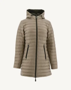 Donzen Jassen & Jacks-JOTT Doudoune Reversible Army/Beige Moscou 852 Army/Beige