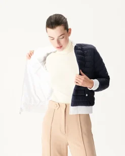 Donzen Jassen & Jacks-JOTT Doudoune Reversible Blanc/Marine Hanoi 913 Blanc/Marine