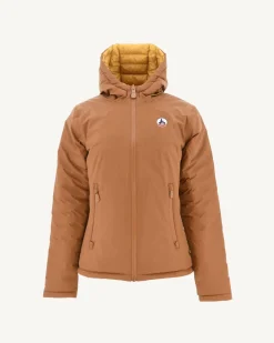 Donzen Jassen & Jacks-JOTT Doudoune Reversible Caramel/Moutarde Vienne 828 Caramel/Moutarde