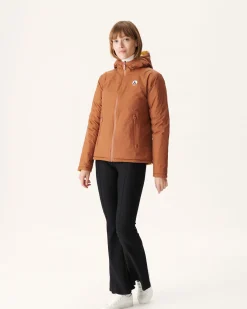 Donzen Jassen & Jacks-JOTT Doudoune Reversible Caramel/Moutarde Vienne 828 Caramel/Moutarde