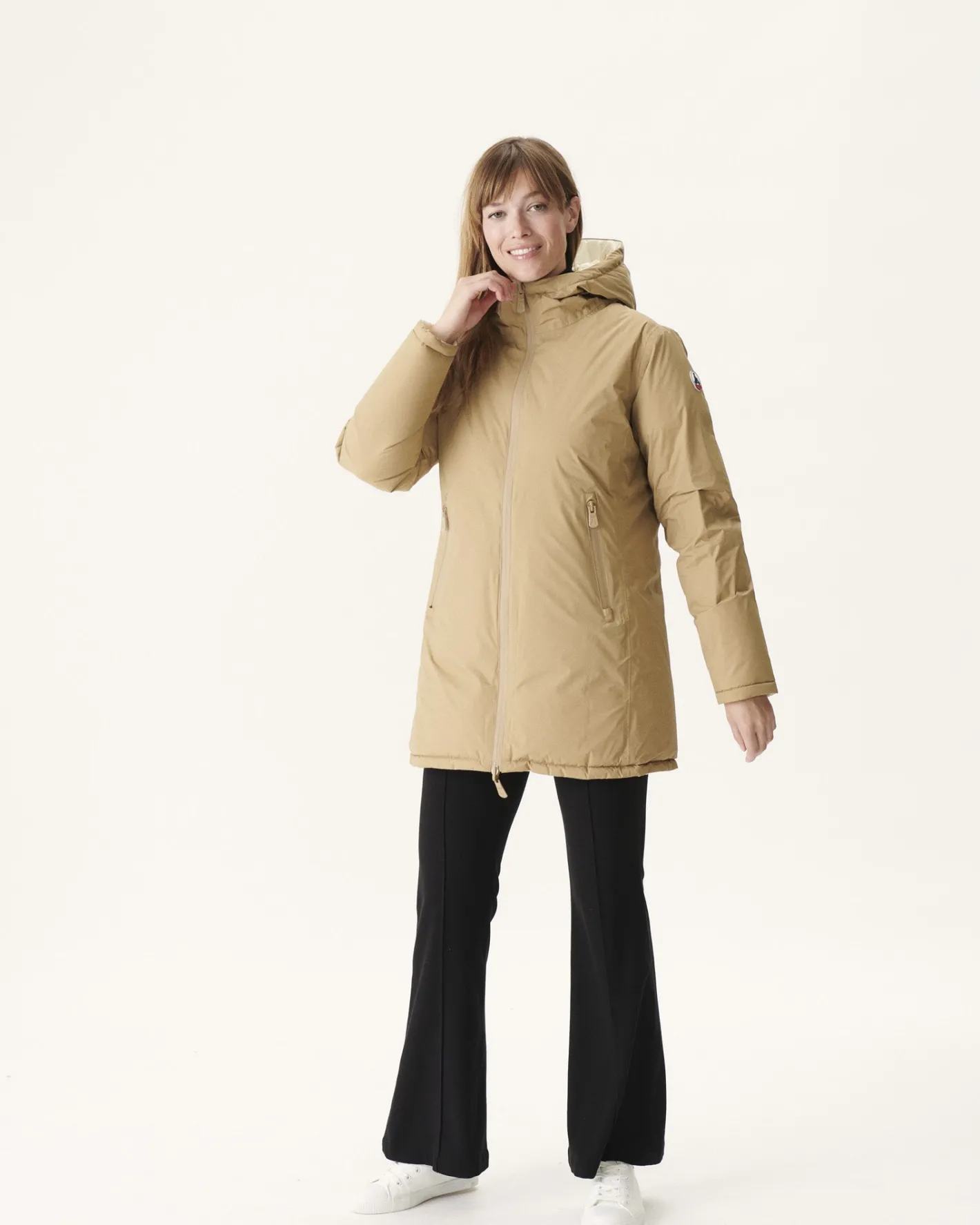 Donzen Jassen & Jacks-JOTT Doudoune Reversible Grand Froid Beige/Ecru Ottawa 809 Beige/Ecru