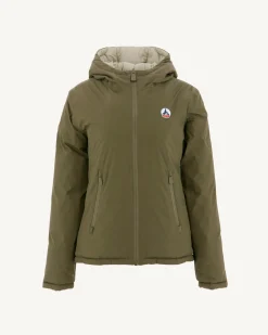 Donzen Jassen & Jacks-JOTT Doudoune Reversible Grand Froid Army/Sauge Victoria 261 Army/Sauge