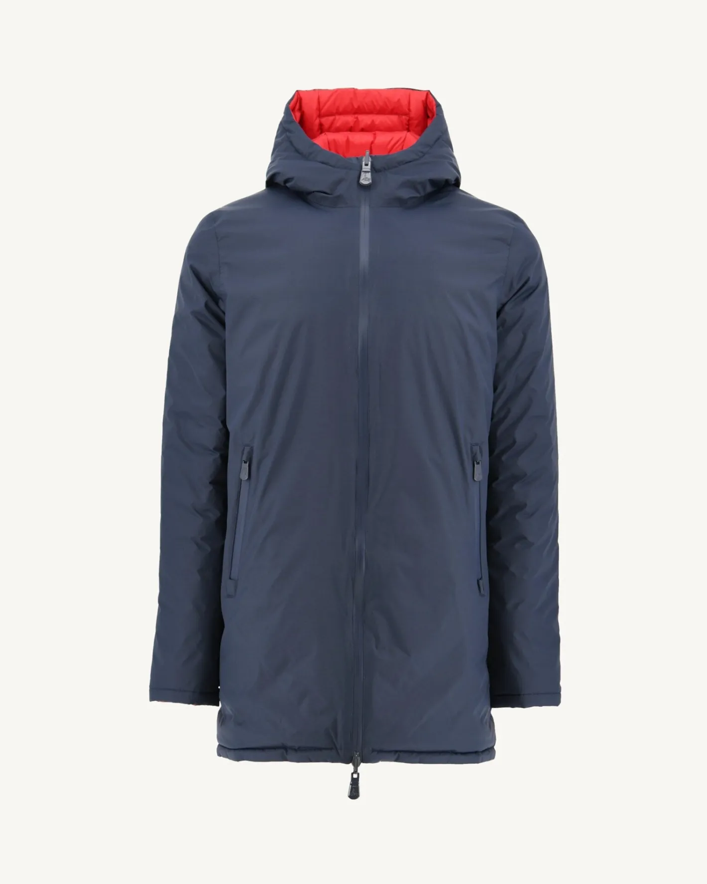 Donzen Jassen & Jacks-JOTT Doudoune Reversible Marine/Rouge Amsterdam 189 Marine/Rouge