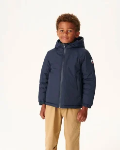Donzen Jassen-JOTT Doudoune Reversible Marine Enfant Zurich 104 Navy