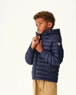 Donzen Jassen-JOTT Doudoune Reversible Marine Enfant Zurich 104 Navy
