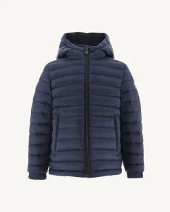 Donzen Jassen-JOTT Doudoune Reversible Marine Enfant Zurich 104 Navy