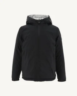 Donzen Jassen-JOTT Doudoune Reversible Noir/Gris Clair Enfant Zurich 9902 Black/Soft Grey
