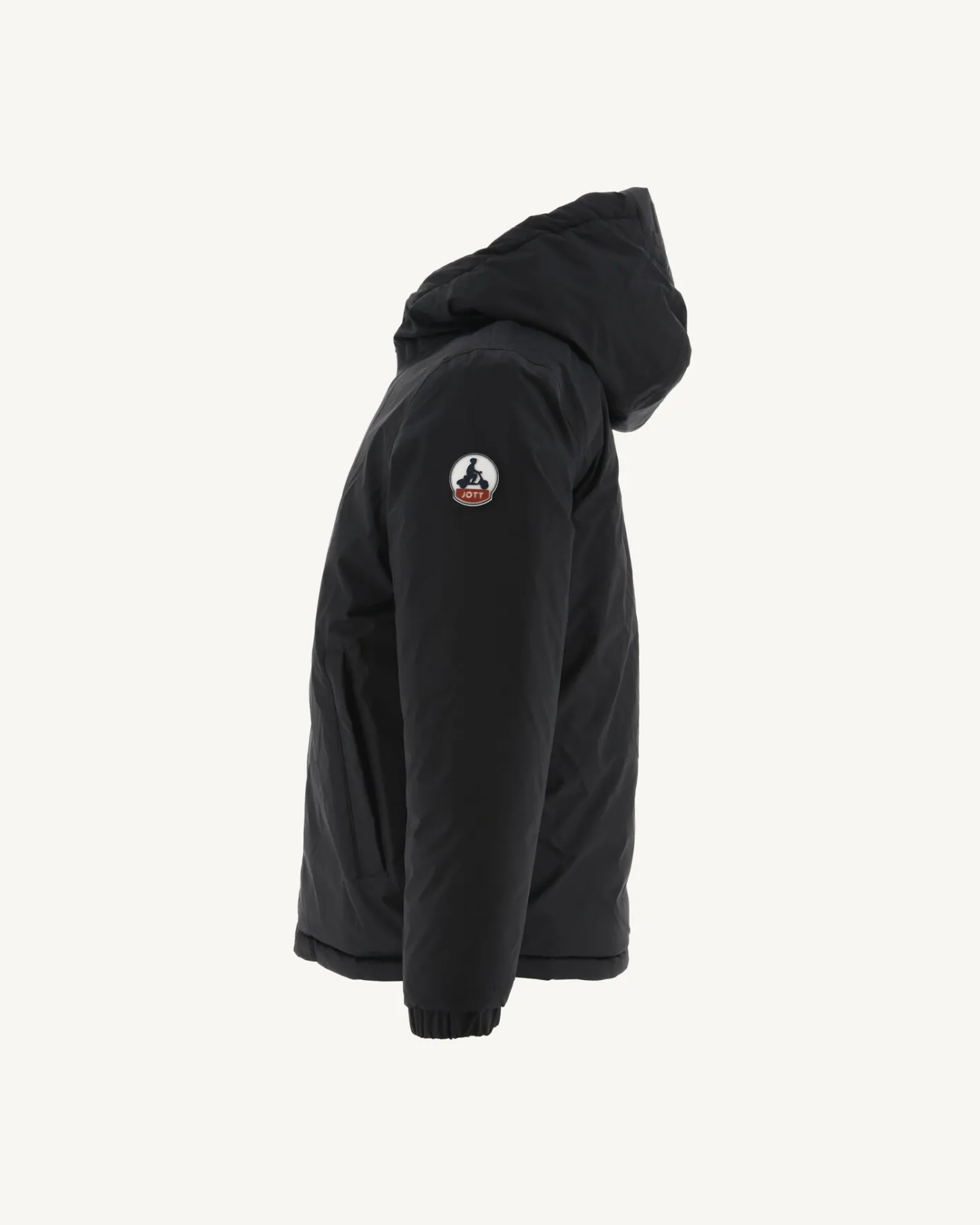 Donzen Jassen-JOTT Doudoune Reversible Noir/Gris Clair Enfant Zurich 9902 Black/Soft Grey
