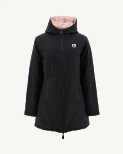 Donzen Jassen & Jacks-JOTT Doudoune Reversible Noir/Rose Pale Moscou 964 Noir/Rose Pale