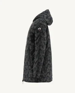 Donzen Jassen & Jacks-JOTT Doudoune Reversible Print Militaire/Noir Amsterdam 278 Print Militaire/Noir