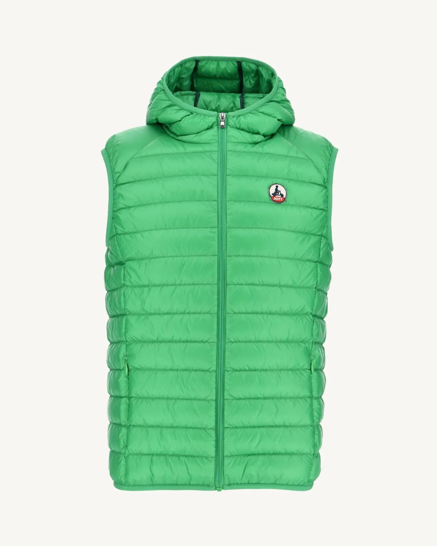 Donzen Jassen & Jacks-JOTT Doudoune Sans Manches A Capuche Vert Pat 241 Vert
