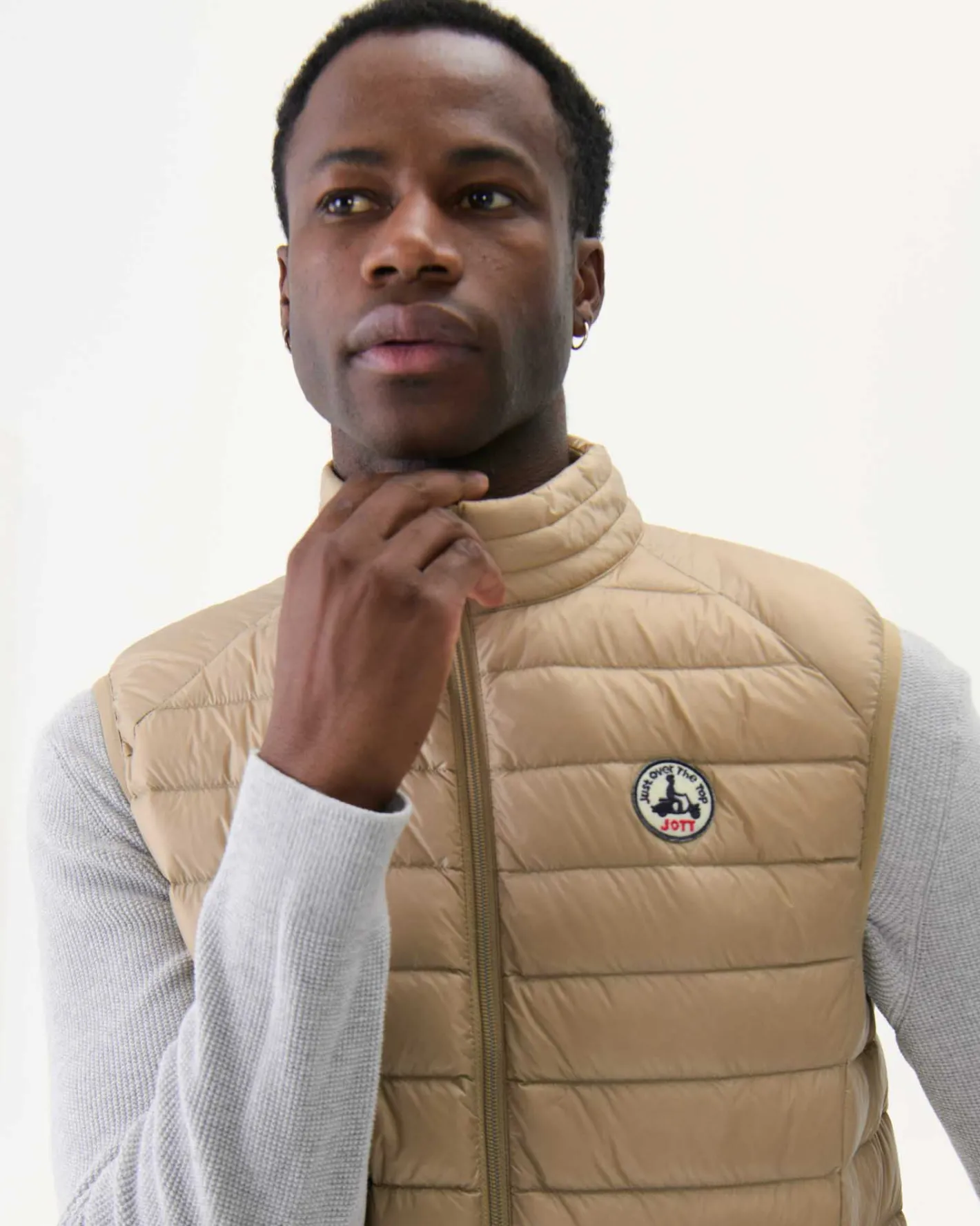 Donzen Jassen & Jacks-JOTT Doudoune Sans Manches Beige Tom 804 Beige