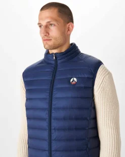 Donzen Jassen & Jacks-JOTT Doudoune Sans Manches Bleu Abysse Tom 124 Bleu Abysse