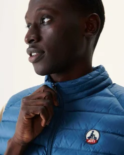 Donzen Jassen & Jacks-JOTT Doudoune Sans Manches Bleu Jeans Tom 140 Blue Jeans