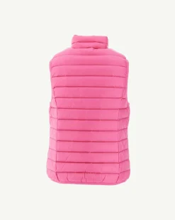 Donzen Jassen-JOTT Doudoune Sans Manches Enfant Rose Intense Zoe 457 Wild Rose