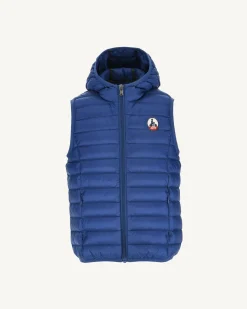 Donzen Jassen-JOTT Doudoune Sans Manches Enfant Dark Denim Djam 195 Dark Denim