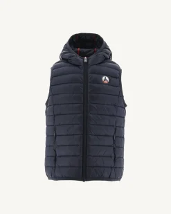 Donzen Jassen-JOTT Doudoune Sans Manches Enfant Marine Djam 104 Navy