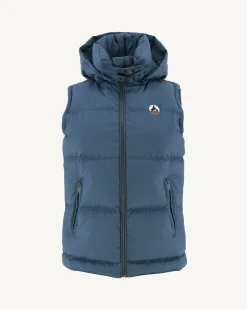 Donzen Jassen & Jacks-JOTT Doudoune Sans Manches Grand Froid Bleu Jeans Sevilla 140 Blue Jeans
