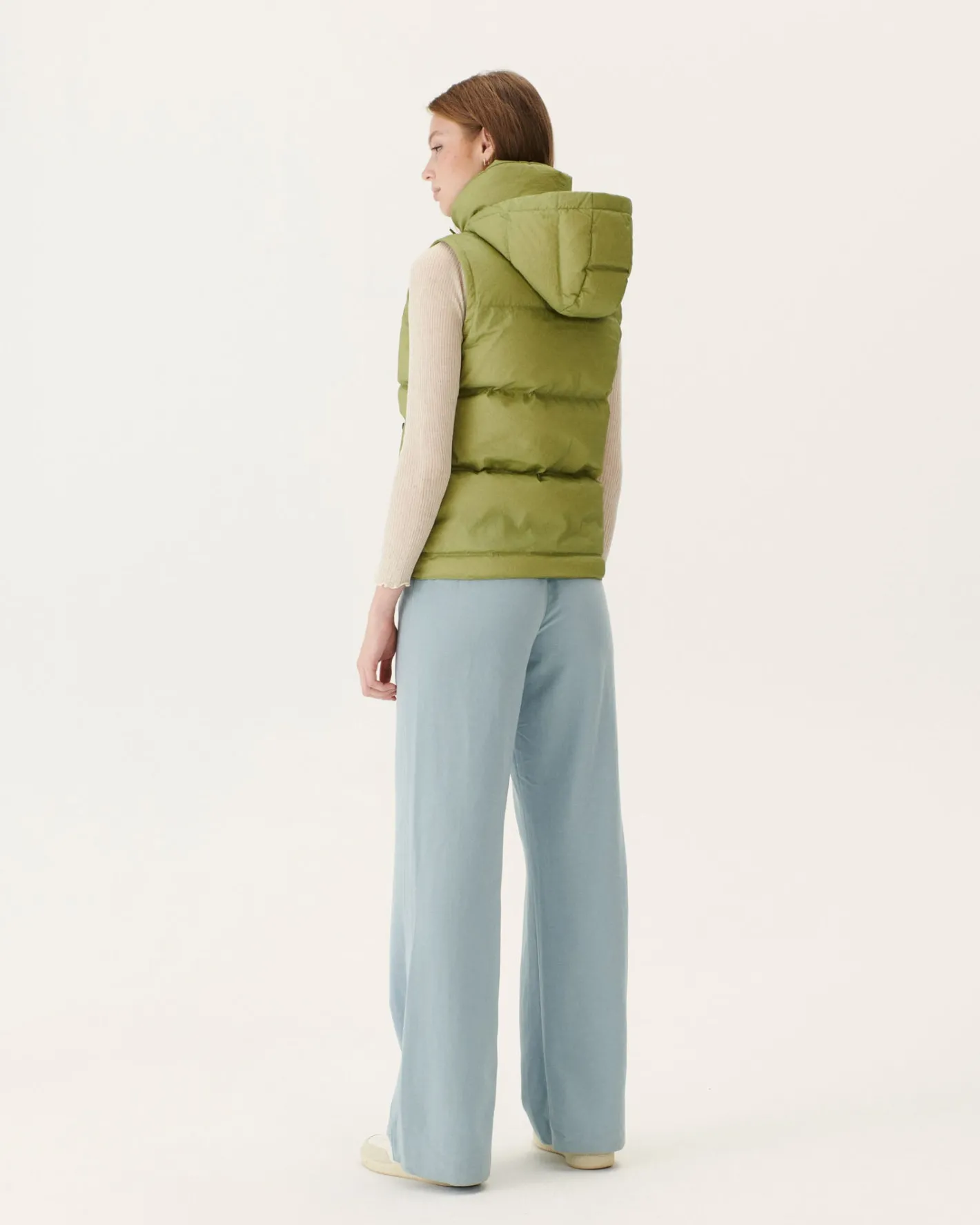 Donzen Jassen & Jacks-JOTT Doudoune Sans Manches Grand Froid Kaki Clair Sevilla 247 Bush