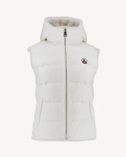 Donzen Jassen & Jacks-JOTT Doudoune Sans Manches Reversible Grand Froid Blanc Daria 901 Blanc
