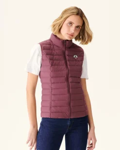 Donzen Jassen & Jacks-JOTT Doudoune Sans Manches Stretch Bordeaux Grenada 330 Burgundy