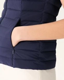 Donzen Jassen & Jacks-JOTT Doudoune Sans Manches Stretch Marine Grenada 104 Navy