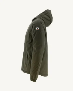 Donzen Jassen & Jacks-JOTT Doudoune Ultralight Reversible A Capuche Army/Bleu Clair Vigo 2551 Army/Soft Blue