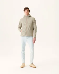Donzen Jassen & Jacks-JOTT Doudoune Ultralight Reversible A Capuche Beige/Taupe Vigo 8041 Beige/Taupe