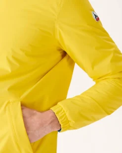 Donzen Jassen & Jacks-JOTT Doudoune Ultralight Reversible A Capuche Citron/Azur Vigo 6310 Lemon/Azure
