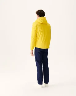 Donzen Jassen & Jacks-JOTT Doudoune Ultralight Reversible A Capuche Citron/Azur Vigo 6310 Lemon/Azure