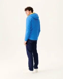 Donzen Jassen & Jacks-JOTT Doudoune Ultralight Reversible A Capuche Citron/Azur Vigo 6310 Lemon/Azure