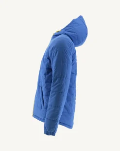 Donzen Jassen & Jacks-JOTT Doudoune Ultralight Reversible A Capuche Citron/Azur Vigo 6310 Lemon/Azure